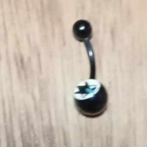 14gX7/16 Belly Ring San Jose Sharks